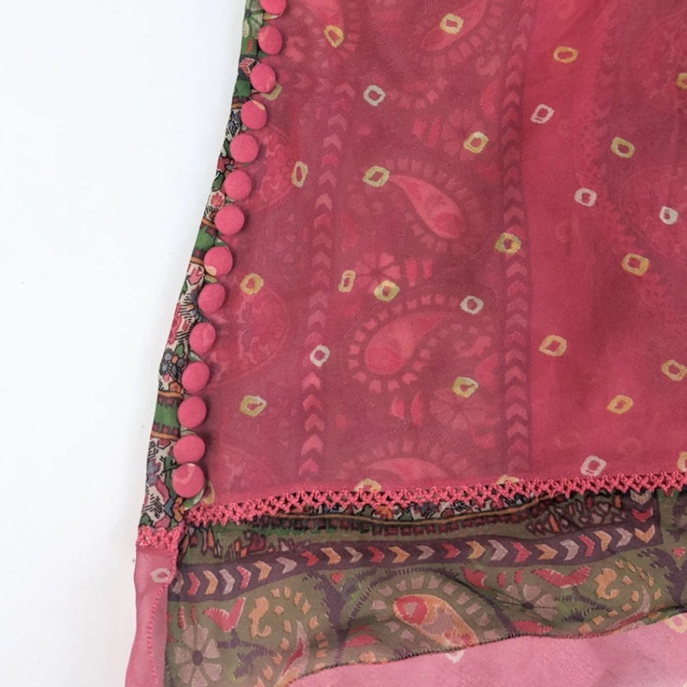 DIOR VINTAGE SILK TOP - Picture 5 of 5